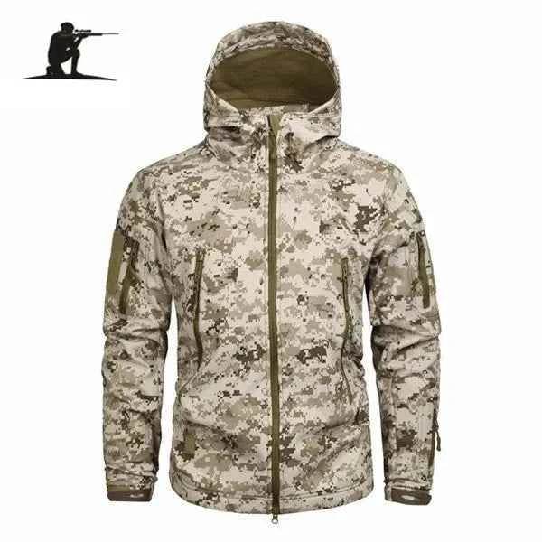 Military-Outdoors Durable Tactical Fleece Jacket - Military-Outdoors.com