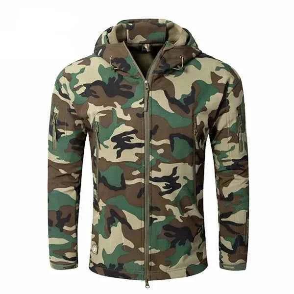 Military-Outdoors Durable Tactical Fleece Jacket - Military-Outdoors.com