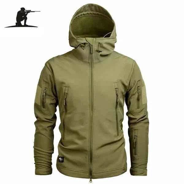 Military-Outdoors Durable Tactical Fleece Jacket - Military-Outdoors.com