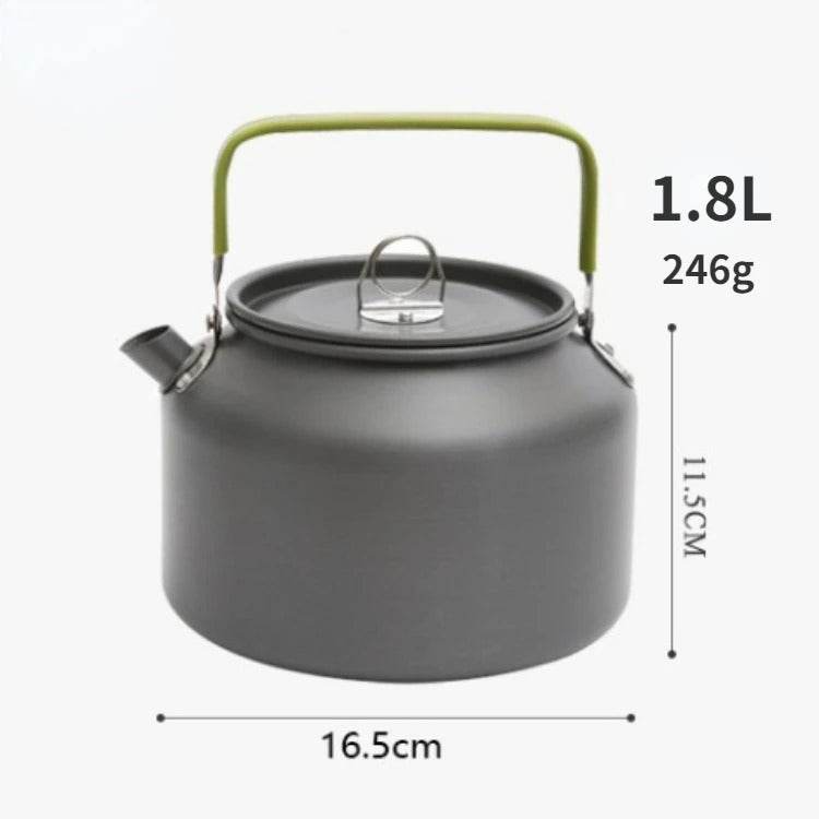 Military-Outdoors.com Durable Outdoor Camping Kettle 0.8L-2.5L - Military-Outdoors.com