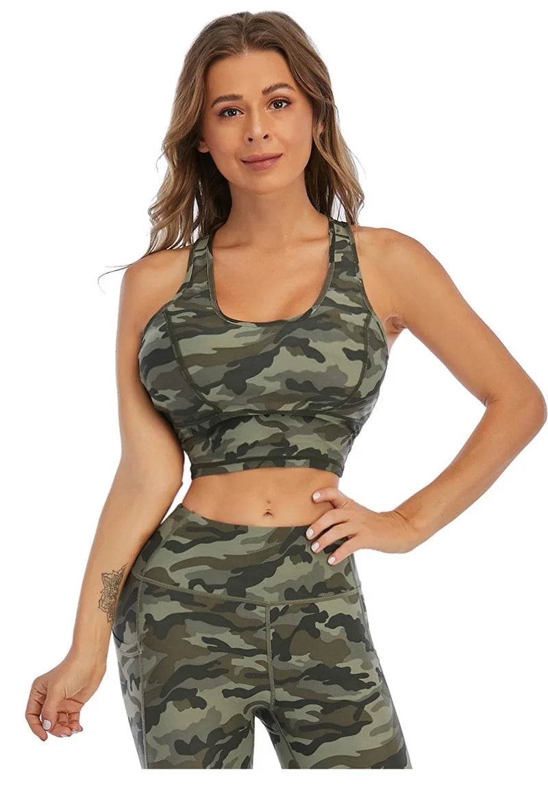 Military-Outdoors Camouflage Sports Bra for Women - Military-Outdoors.com