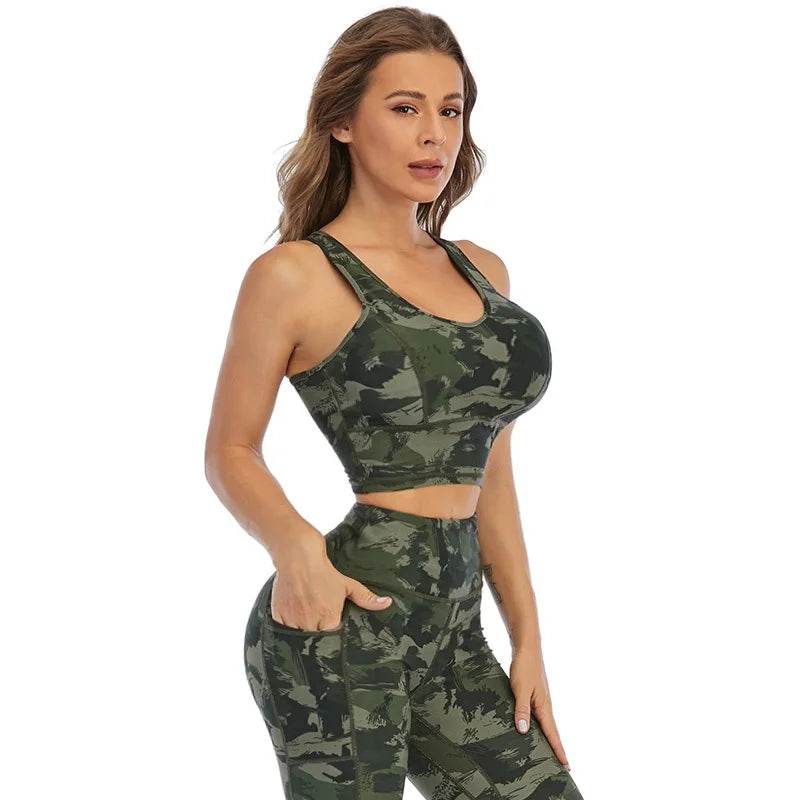 Military-Outdoors Camouflage Sports Bra for Women - Military-Outdoors.com