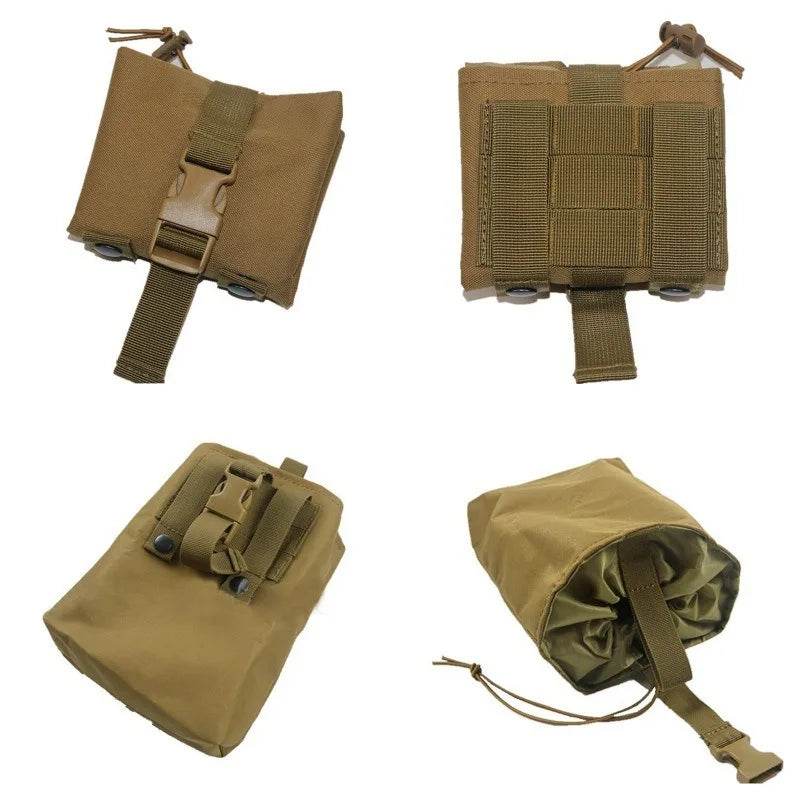 Military-Outdoors Folding Molle Magazine Discard Bag - Military-Outdoors.com