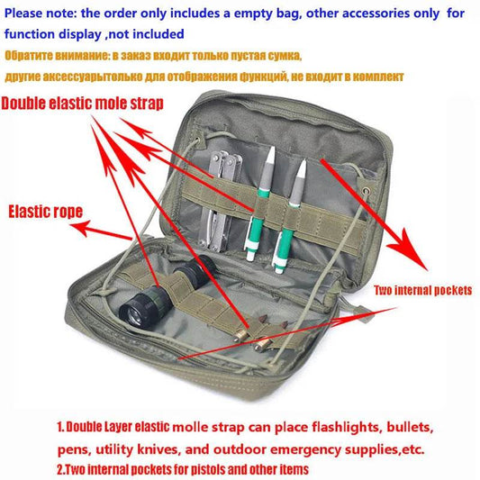 Military-Outdoors Functional Survival Tool Bag - Military-Outdoors.com