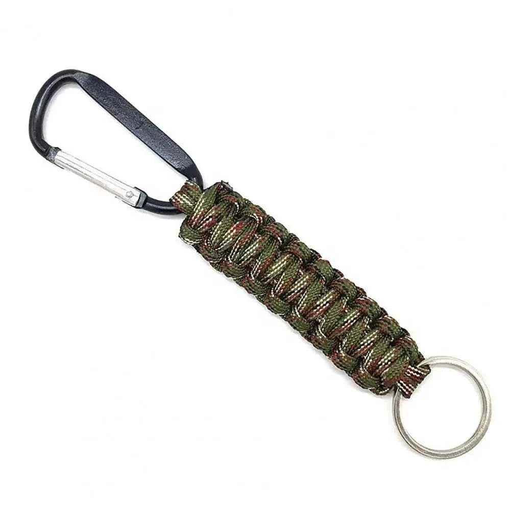 4Pcs Outdoor Survival Kit Parachute Cord Keychain - Military-Outdoors.com