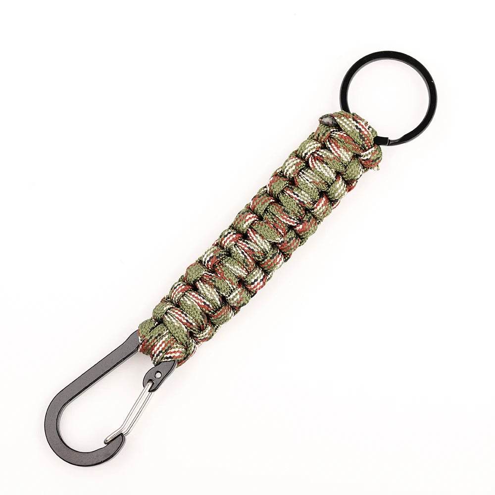 1PC Outdoor Survival Kit Parachute Cord Keychain - Military-Outdoors.com