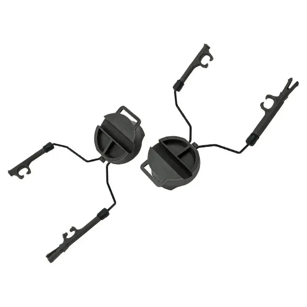 Headphone Bracket And Core Helmet Rail Adapter - BK - Military-Outdoors.com