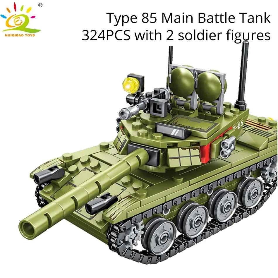 WW2 DIY Toy Tank Set with Soldiers - Military-Outdoors.com - Military-Outdoors.com