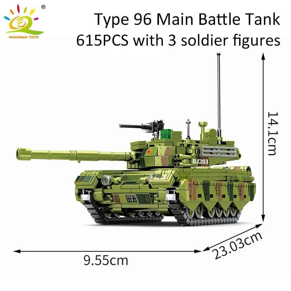 WW2 DIY Toy Tank Set with Soldiers - Military-Outdoors.com - Military-Outdoors.com