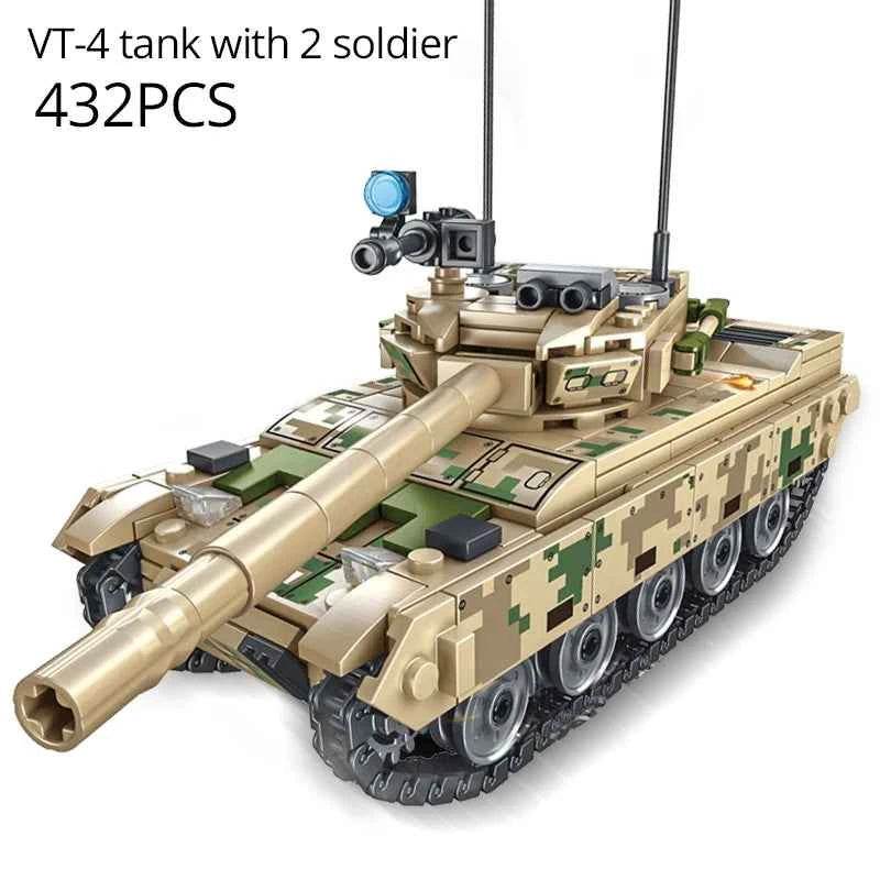 WW2 DIY Toy Tank Set with Soldiers - Military-Outdoors.com - Military-Outdoors.com