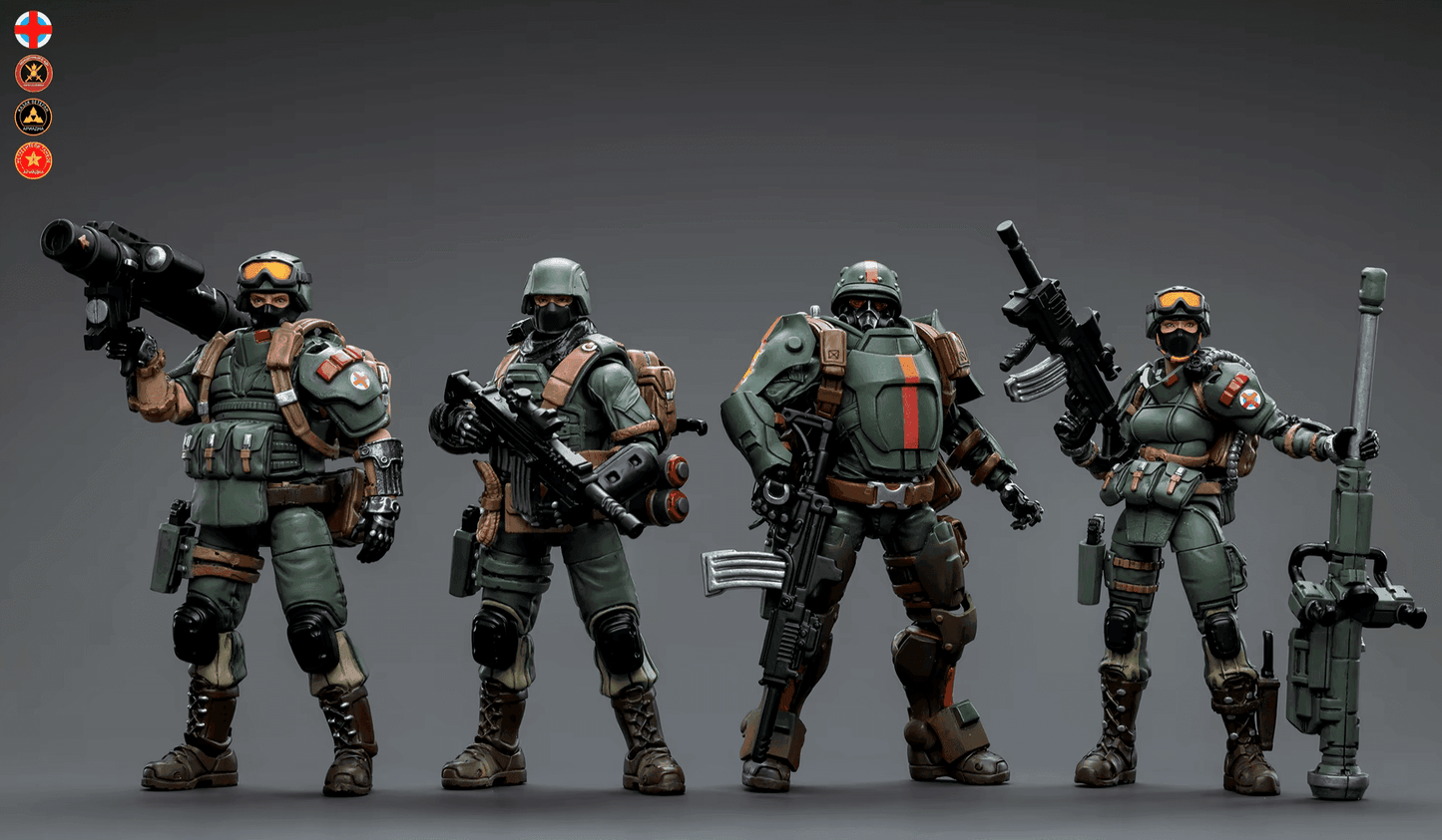 JOYTOY 1:18 Action Figures Infinity Ariadna Battalion Kazaks - Military-Outdoors.com