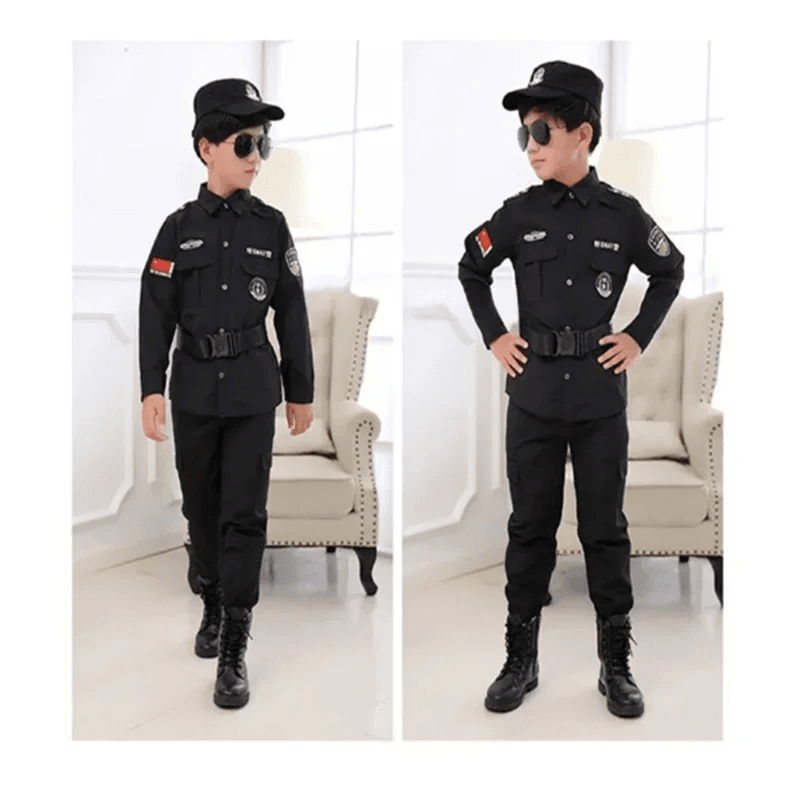 Military-Outdoors.com child policeman uniform - 7pc Set - Military-Outdoors.com