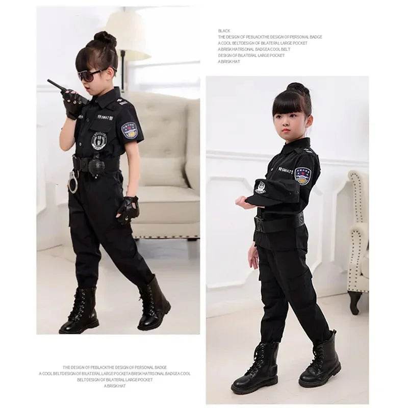 Military-Outdoors.com child policeman uniform - 7pc Set - Military-Outdoors.com