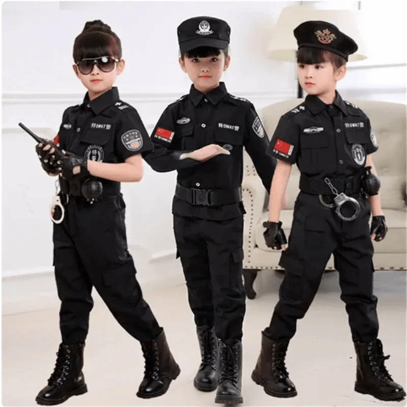 Military-Outdoors.com child policeman uniform - 7pc Set - Military-Outdoors.com
