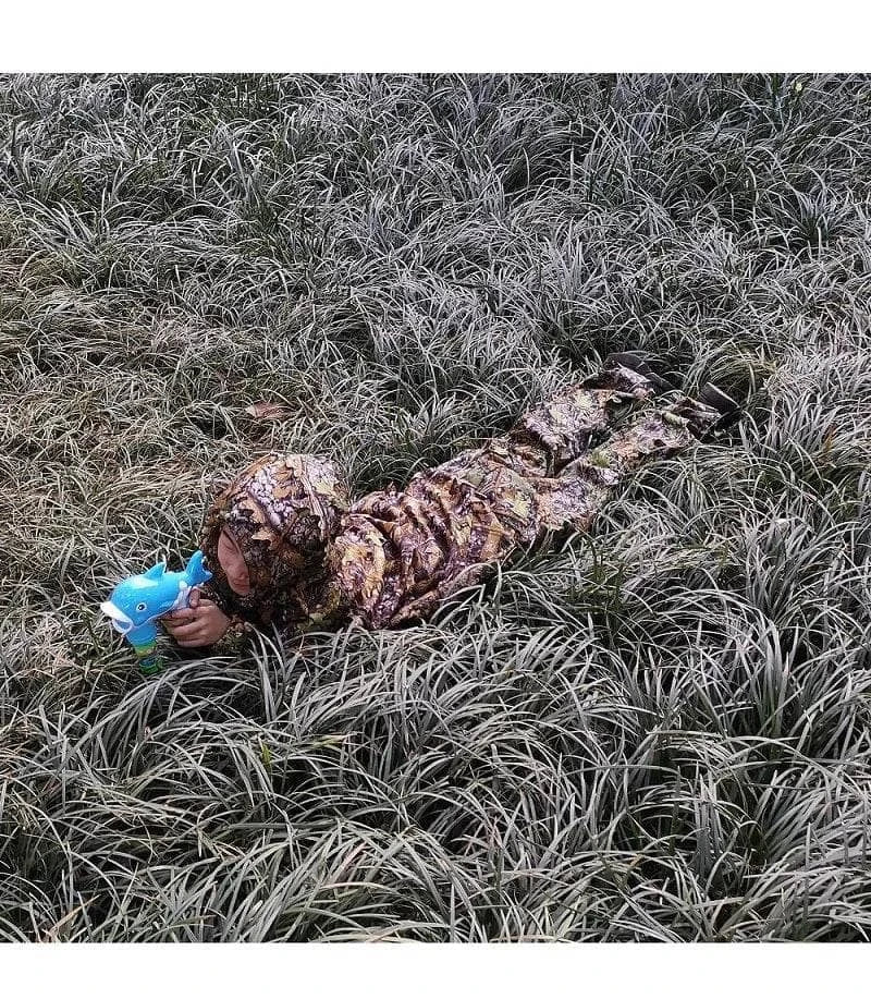 Kids Ghillie Suit for Outdoor Adventures - Military-Outdoors - Military-Outdoors.com