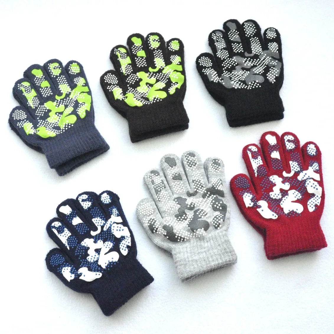Military-Outdoors Knitted Warm Gloves For Children 3-6Y - Military-Outdoors.com