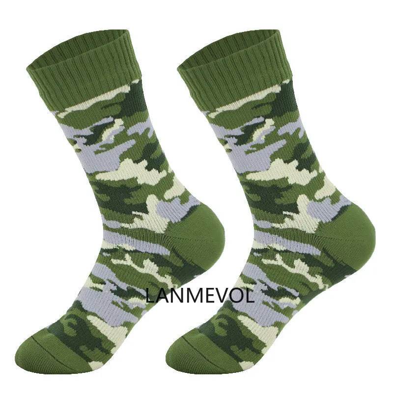 LANMEVOL Camouflage Waterproof Socks for Outdoor Use - Military-Outdoors.com
