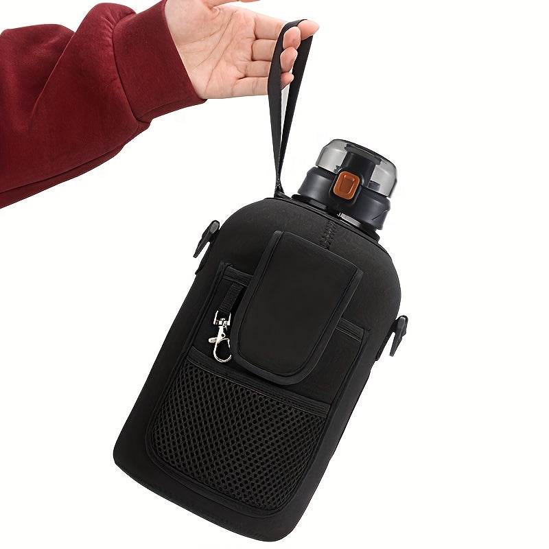 1900ml-64Oz Large Water Bottle with Carrying Strap - Military-Outdoors.com