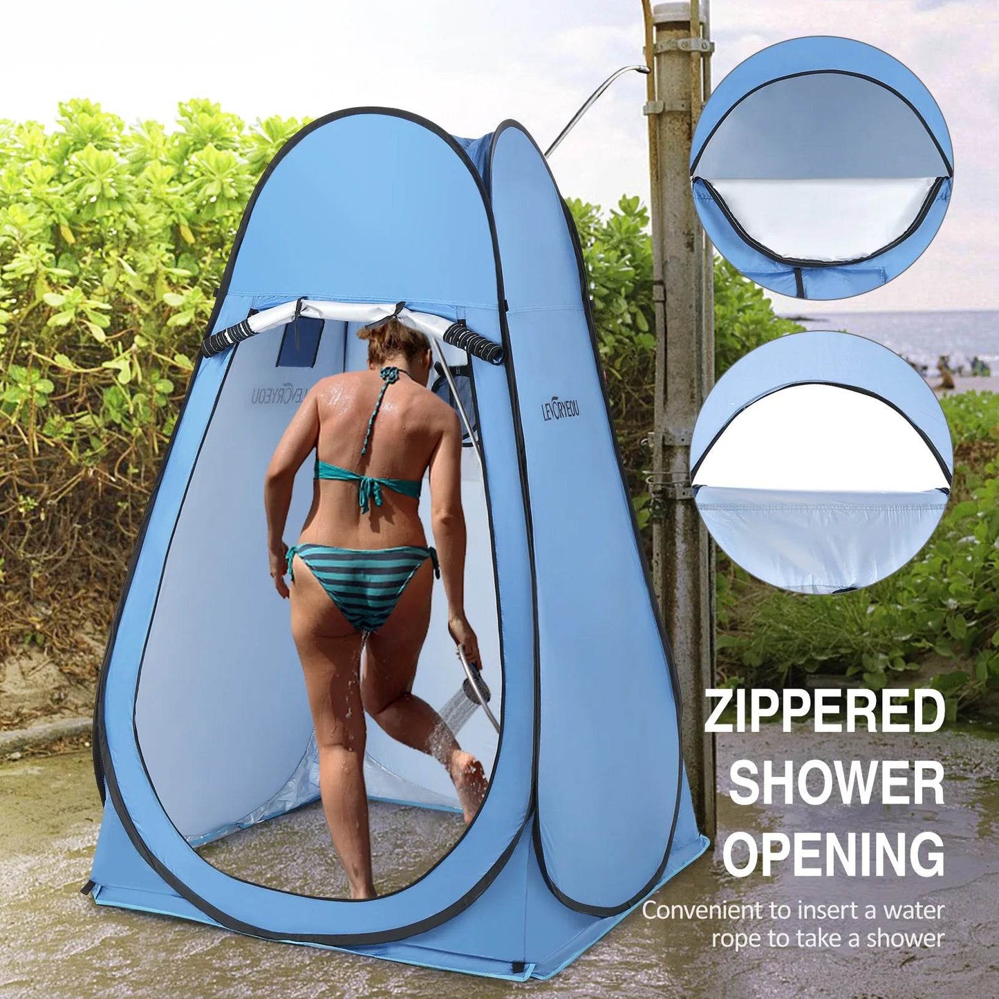 Privacy Shelter Tent - Instant Shower Or Toilet - Military-Outdoors.com