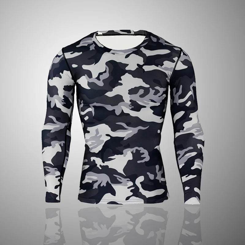 Camo Long Johns Underwear Sets with Long Sleeves for Warmth and Comfort Outdoors