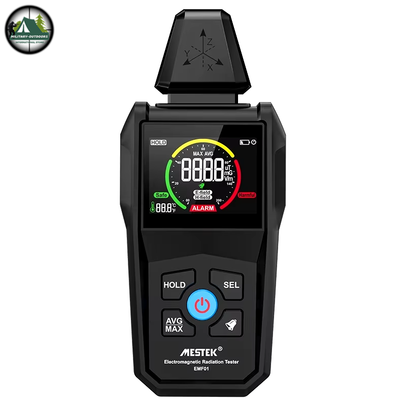 MESTEK Electromagnetic Field Meter for Radiation Testing - Military-Outdoors.com