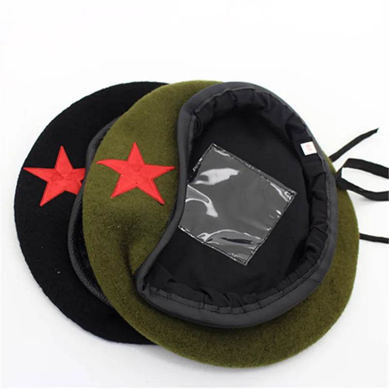 High Quality Wool Army Berets With Emblem - Military-Outdoors.com