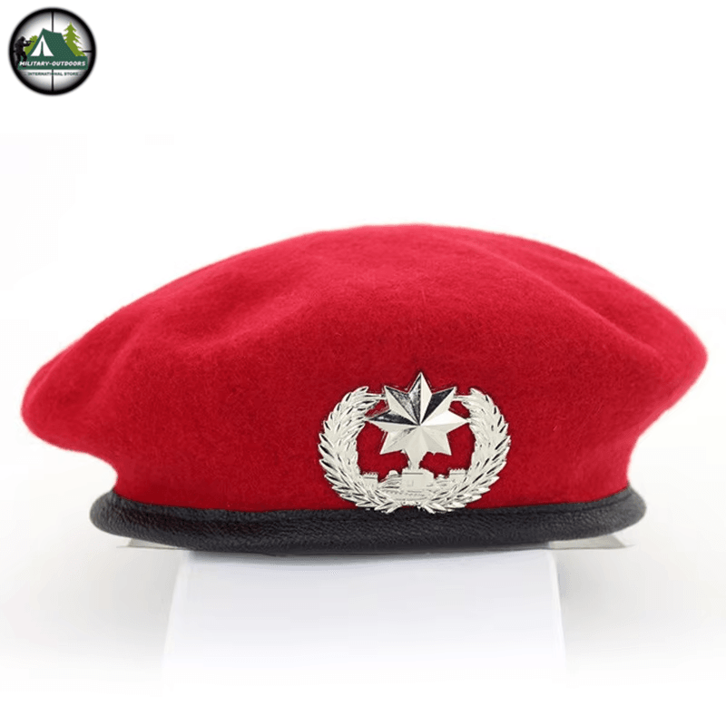 High Quality Wool Army Berets With Emblem - Military-Outdoors.com