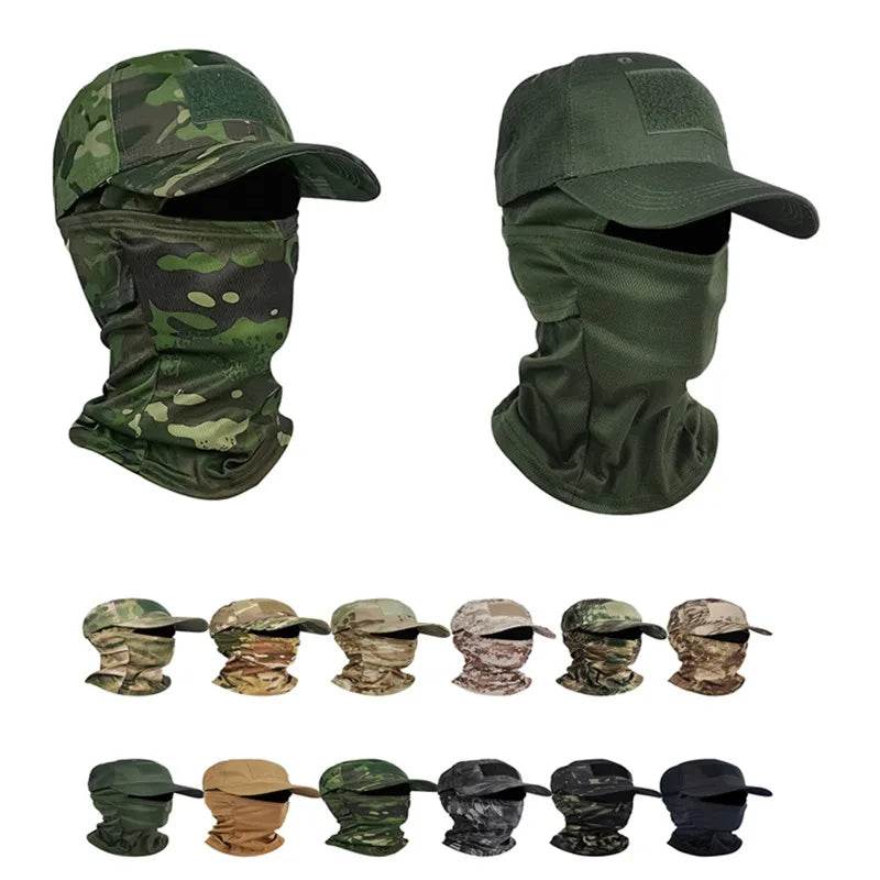 2pcs Set Balaclava Face Mask And Military Caps - Military-Outdoors.com