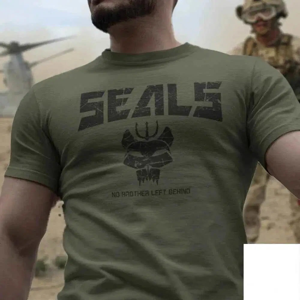 Durable Military Clothing - Naval Seals Bravo Team T-Shirt - Military-Outdoors.com