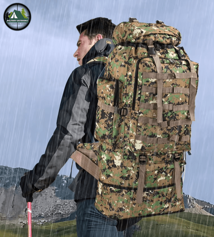 100L Large Capacity Tactical Backpack For Outdoor - Military-Outdoors.com
