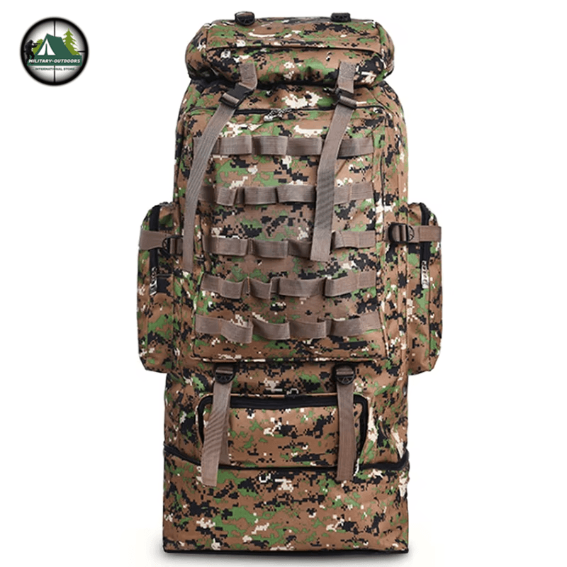100L Large Capacity Tactical Backpack For Outdoor - Military-Outdoors.com