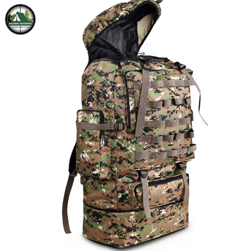100L Large Capacity Tactical Backpack For Outdoor - Military-Outdoors.com