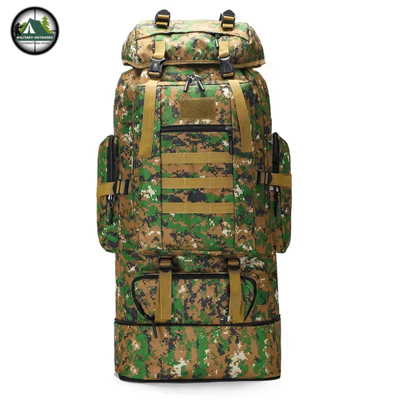 100L Large Capacity Tactical Backpack For Outdoor - Military-Outdoors.com