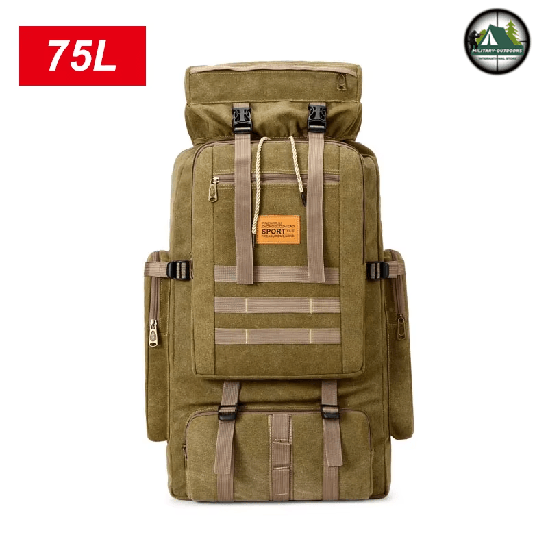 100L Large Capacity Tactical Backpack For Outdoor - Military-Outdoors.com