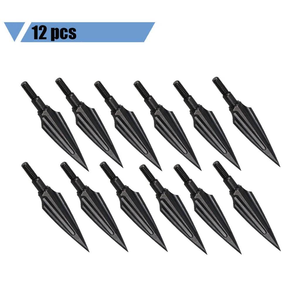 6-24pcs Military Outdoors 2-Blade Hunting Arrowheads - Military-Outdoors.com