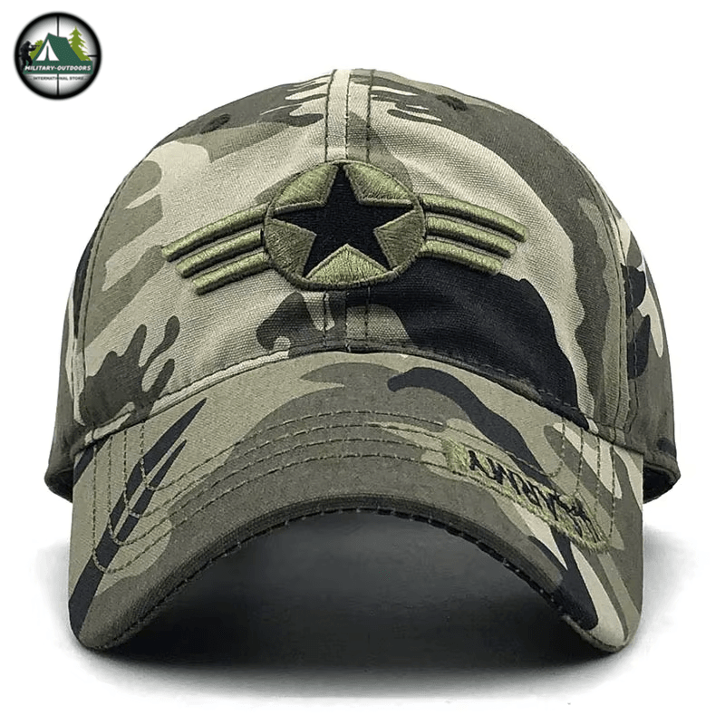 Baseball Camouflage Army Cap For Adventures - Military-Outdoors.com