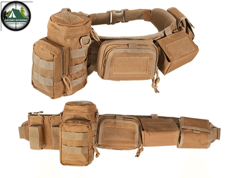 YAKEDA Camouflage Tactical Multi-Purpose Belt - Military-Outdoors.com
