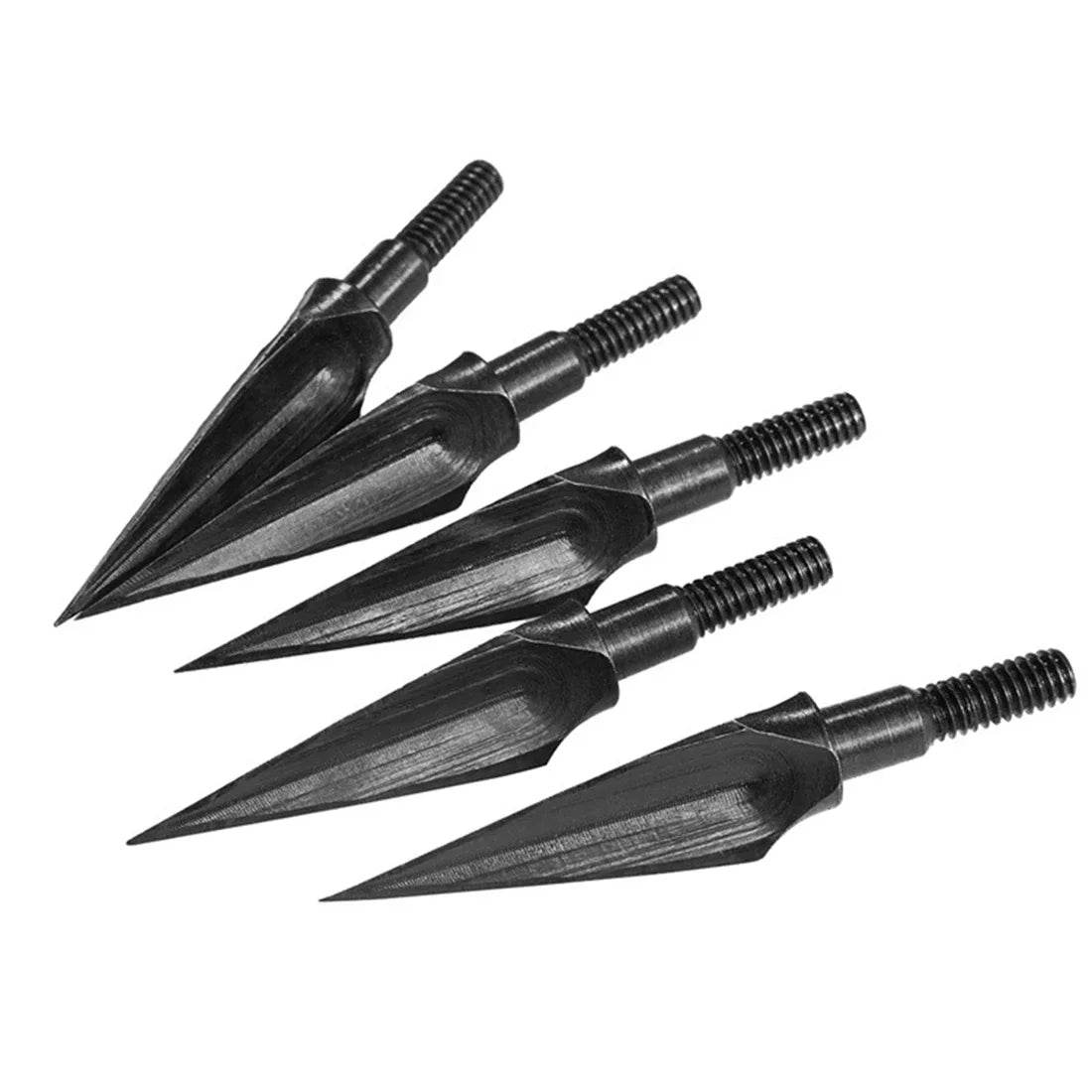 6 Pcs Durable Carbon Steel Hunting Arrowheads - Military-Outdoors.com