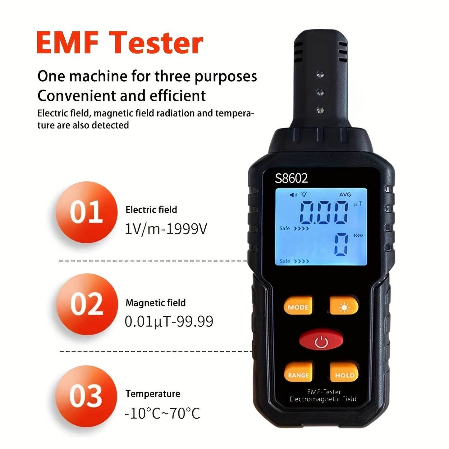 Military-Outdoors.com EMF Meter for Home Use - Radiation Tester - Military-Outdoors.com