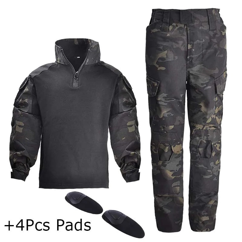 Set Kids Army Tactical Military Uniform Military-Outdoors.com
