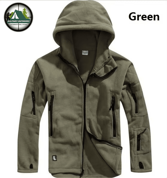 US Military Fleece Tactical Warm Jacket - Military-Outdoors.com