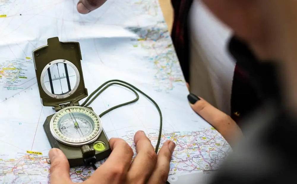 Military Sighting Compass by Military-Outdoors.com - Military-Outdoors.com