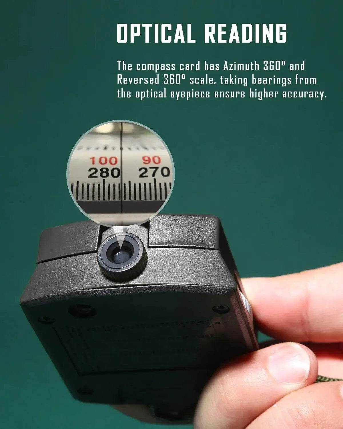 Military Sighting Compass by Military-Outdoors.com - Military-Outdoors.com