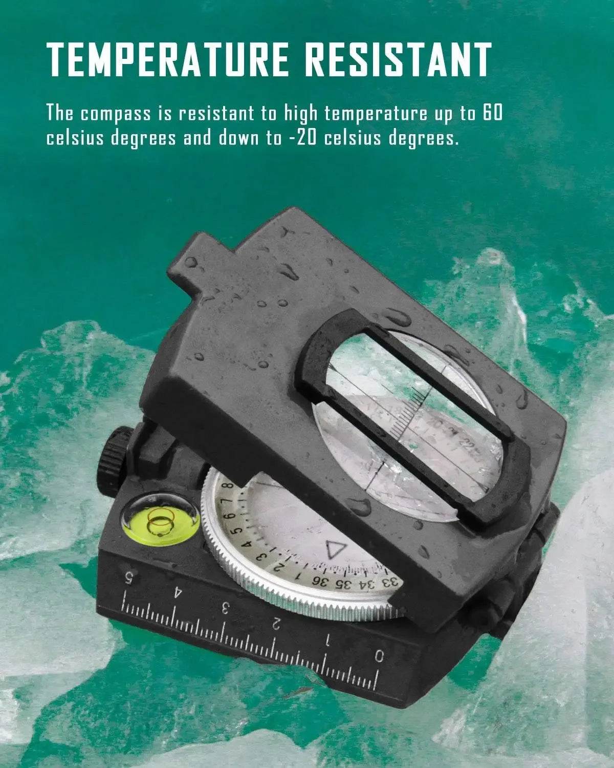 Military Sighting Compass by Military-Outdoors.com - Military-Outdoors.com