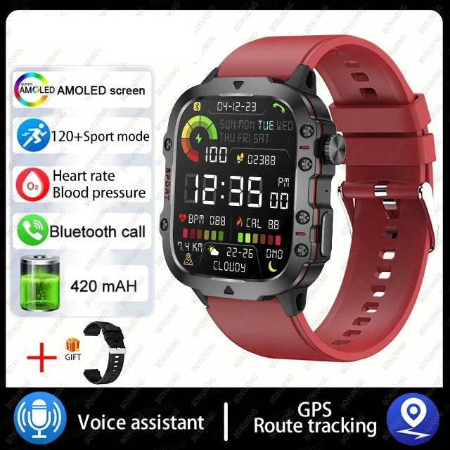 Military GPS Smart Watch With Health Monitor - Military-Outdoors.com