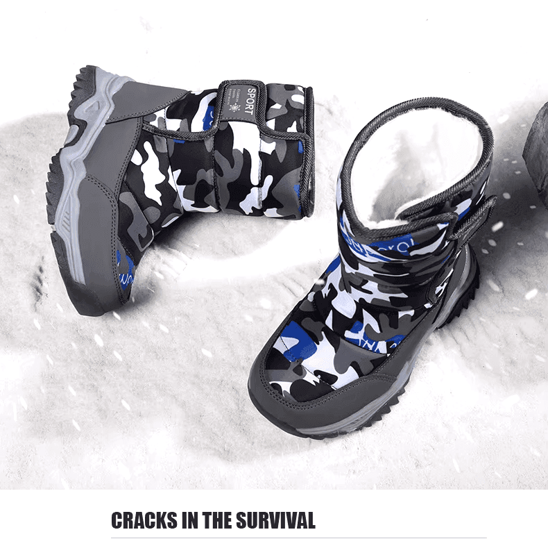 Military-Outdoors.com Children Camouflage Snow Boots - Military-Outdoors.com