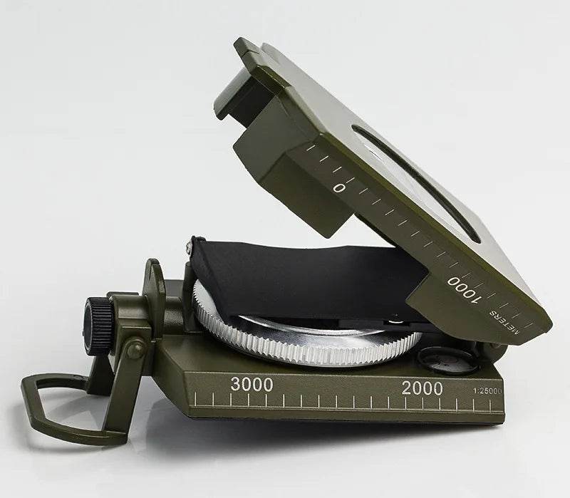 Multifunctional All Metal Military Compass - Military-Outdoors.com