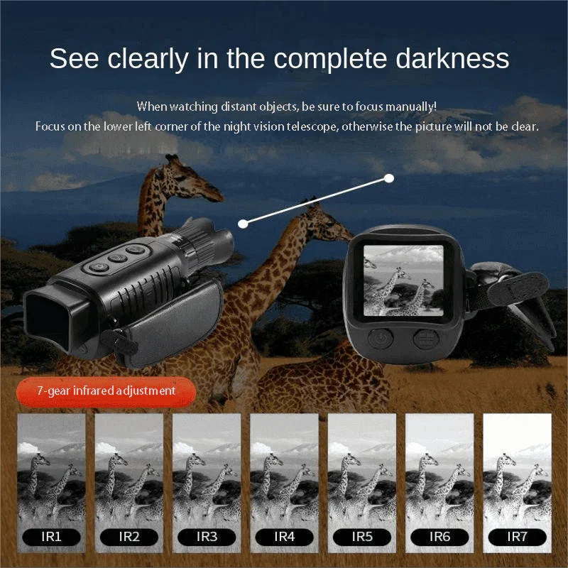 Military-Outdoors Night Vision Monocular ABS R11 Viewing Optioons - Military-Outdoors.com