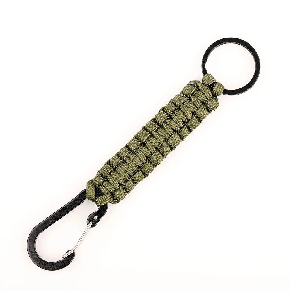 1PC Outdoor Survival Kit Parachute Cord Keychain - Military-Outdoors.com
