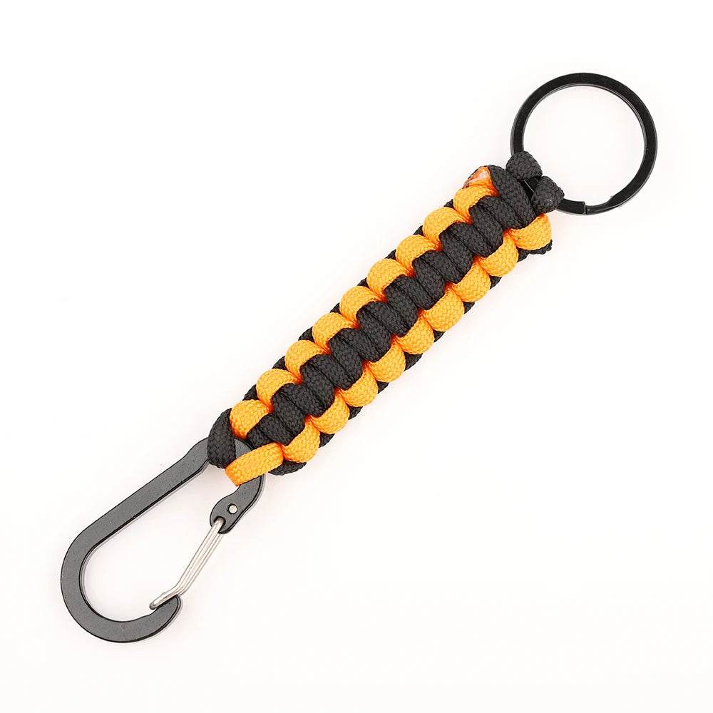 1PC Outdoor Survival Kit Parachute Cord Keychain - Military-Outdoors.com
